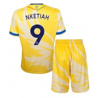 Echipament fotbal Crystal Palace Eddie Nketiah #9 Tricou Deplasare 2024-25 pentru copii maneca scurta (+ Pantaloni scurti)